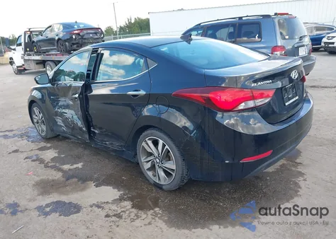 2014 Hyundai Elantra Limited из США, поврежденный, VIN 5NPDH4AE7EH457832